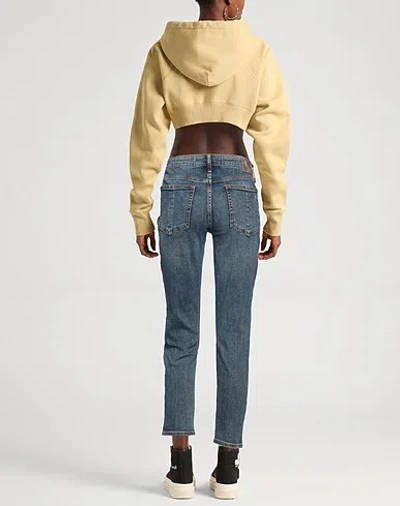 Rag & Bone Medium-colored Denim Leggings In Blue