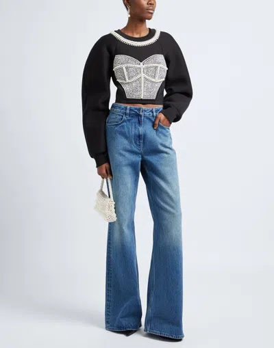 Dolce & Gabbana Plain Colour Sweatshirt In Black