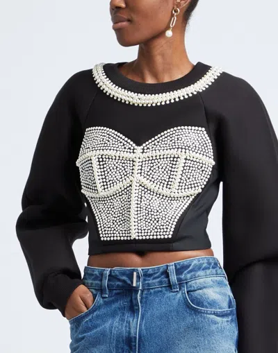 Dolce & Gabbana Plain Colour Sweatshirt In Black