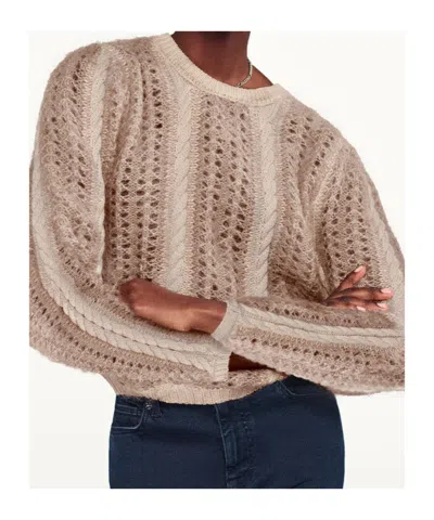 Frame Cable-knit Jumper In Multi