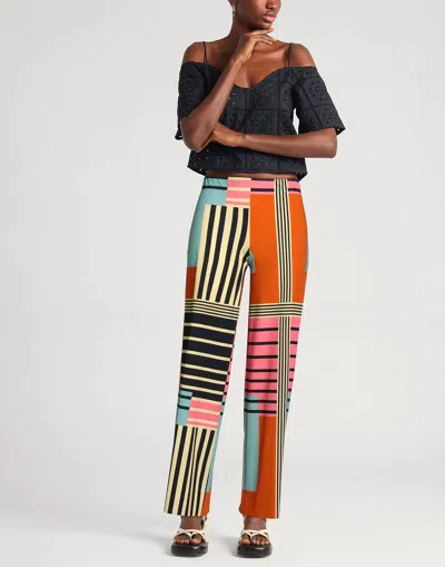 Maxco. Multi-colored Casual Pants In Multicolor