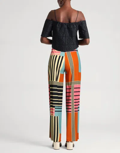 Maxco. Multi-colored Casual Pants In Multicolor