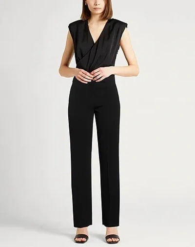 Max Mara Solid-colored Straight-leg Pants In Multi