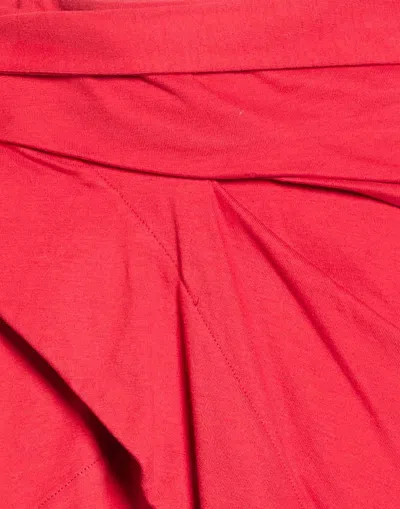 Isabel Marant Solid Color Wrap Skirt In Red