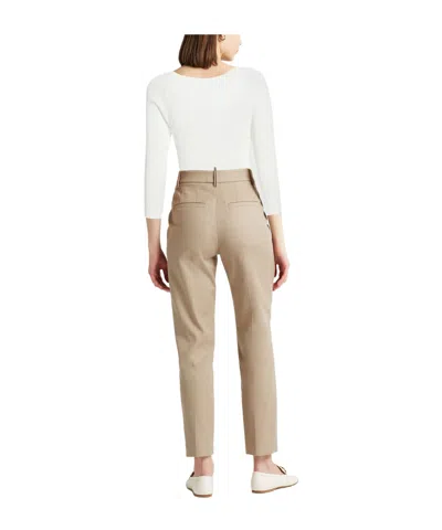 Max Mara Solid Color Lightweight Knit Sweater In Neutral