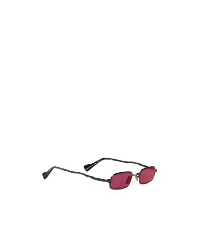 Kuboraum Rectangular Sunglasses In Gray