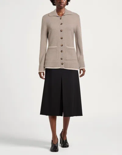 Rag & Bone Plain Colour Cardigan In Neutral