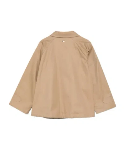 Herno Side-pocket Jacket In Neutral
