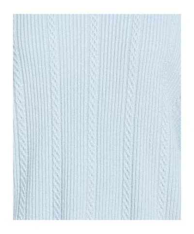 Rag & Bone Solid Cashmere Knit Top In Blue