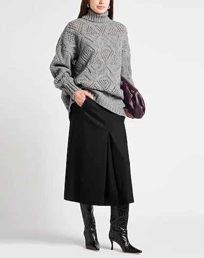 Sportmax Knitted Turtleneck Sweater In Multi