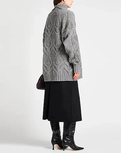 Sportmax Knitted Turtleneck Sweater In Multi