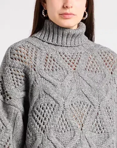 Sportmax Knitted Turtleneck Sweater In Multi