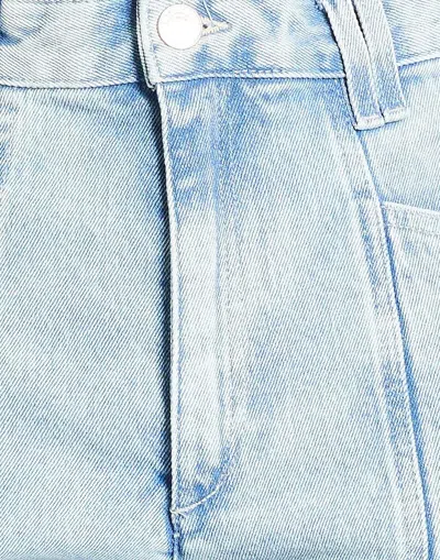Isabel Marant Minimalist Light-wash Flared Jeans In Multi