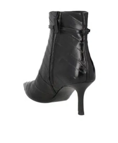 Tory Burch Pointed-toe High-heel Ankle Boots In Blue
