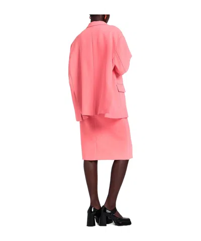 Maxco. Solid Color Blazers In Pink