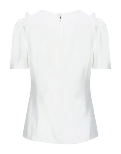 Dolce & Gabbana Solid Color Tops In White