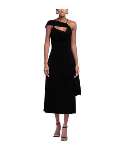 Jacquemus La Robe Abanada In Black