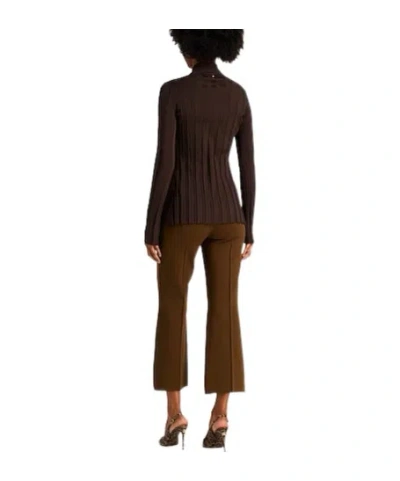 Sportmax Solid Lightweight Knit Sweater In Red