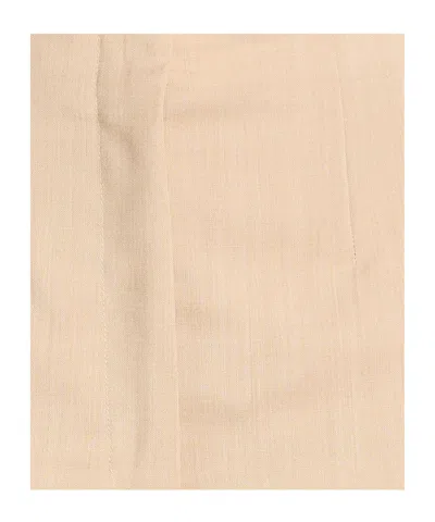 Sportmax Simple Solid Shorts In Neutral