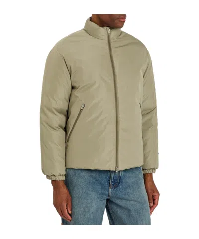 Jil Sander Padded Shell Jacket In Nude
