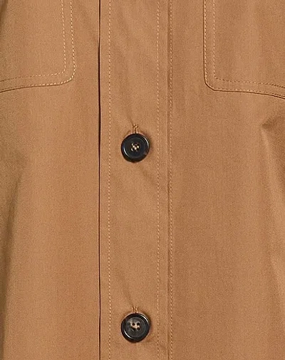Max Mara Solid Colour Shirts In Brown