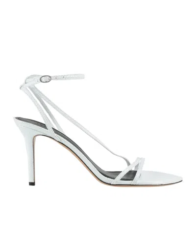 Isabel Marant Pointed-toe High-heel Sandals In White