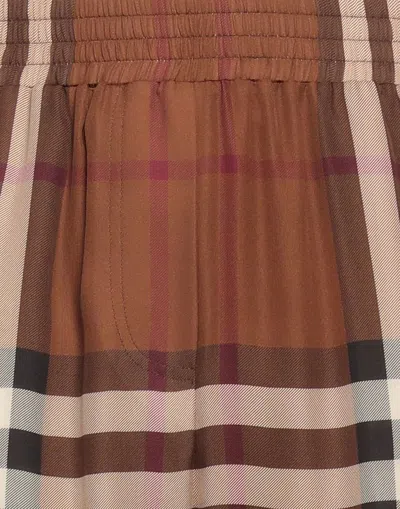 Burberry Printed Shorts In Multi