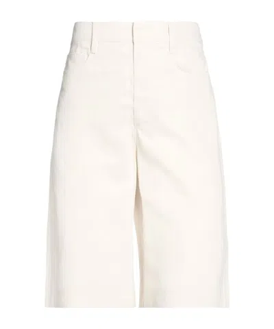 Max Mara Button Trousers In White