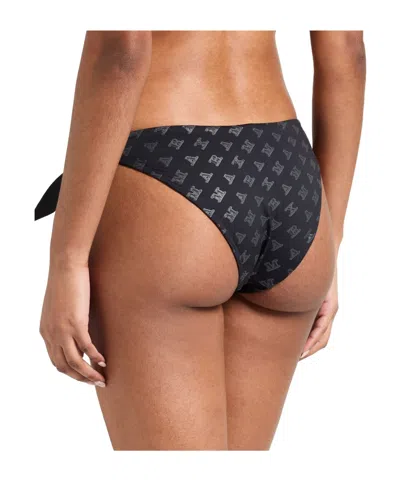 Max Mara Logo-print Bikinis In Black