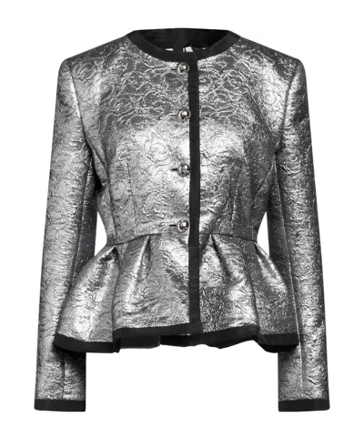 Dolce & Gabbana Two-tone Long Sleeve Jacket In Multi