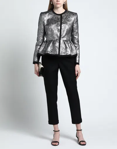 Dolce & Gabbana Two-tone Long Sleeve Jacket In Multi