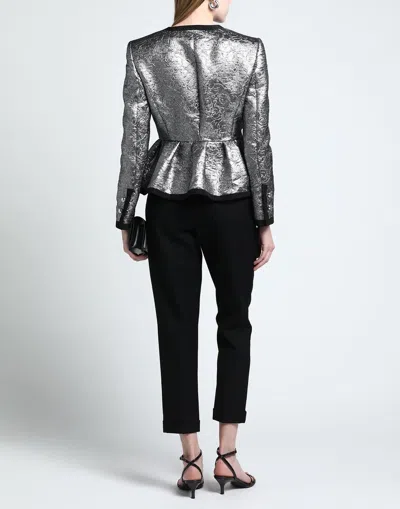Dolce & Gabbana Two-tone Long Sleeve Jacket In Multi