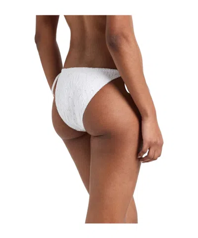 Farm Rio Solid Color Bikinis In White