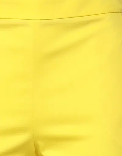 Maxco. Solid Stretch Twill Pants In Yellow