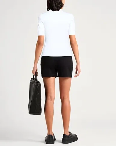 Tory Burch Solid Knit Sweater In White