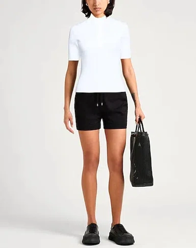 Tory Burch Solid Knit Sweater In White