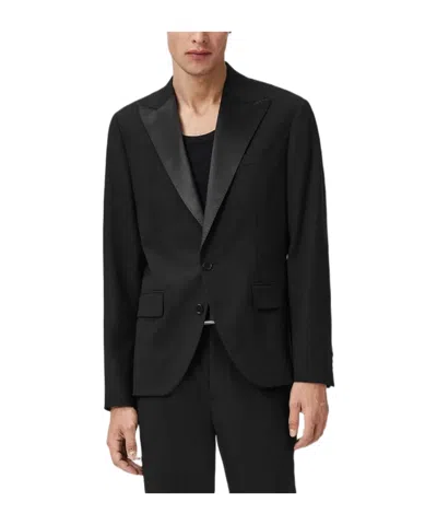 Allsaints Germain Single-breasted Blazer In Black