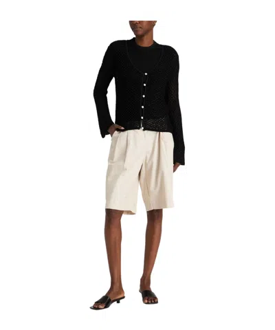 Rag & Bone Solid Color Cardigans In Black