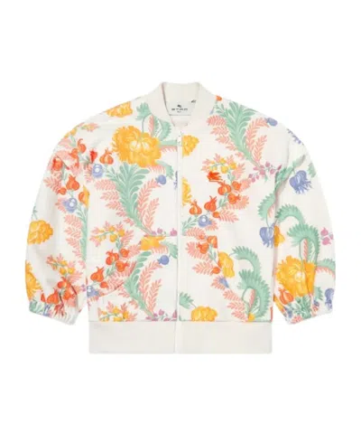 Etro Floral-patterned Bomber Jacket In Multi