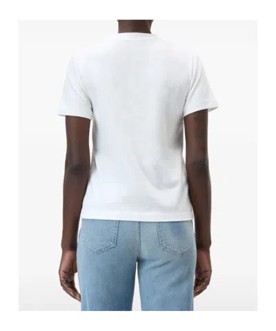 Closed Embroidered Basic T-shirt In White