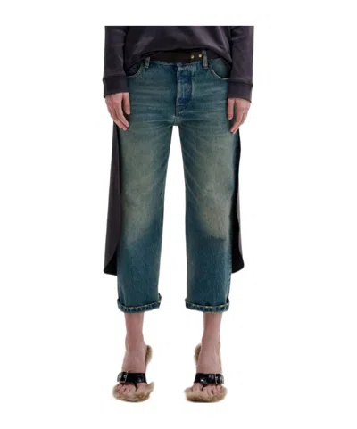 Darkpark Belt-loop Jeans In Blue