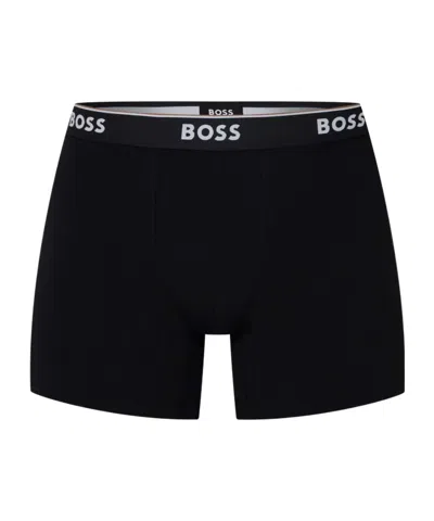 Hugo Boss Boxerbr 3p Power In Black