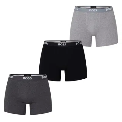 Hugo Boss Boxerbr 3p Power In Black