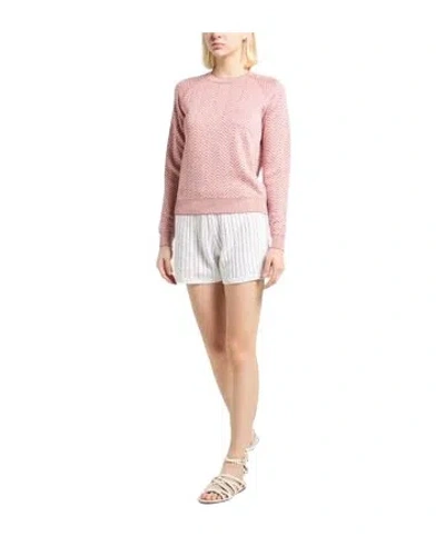 Brunello Cucinelli Solid Color Knitted Shorts In White