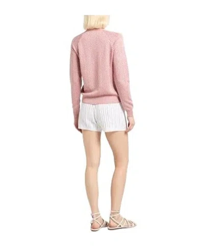 Brunello Cucinelli Solid Color Knitted Shorts In White