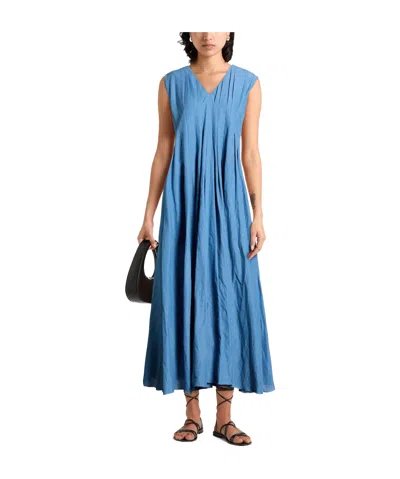 Max Mara Midi Dresses In Blue