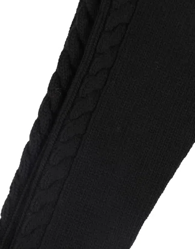Dolce & Gabbana Solid Color Socks In Black