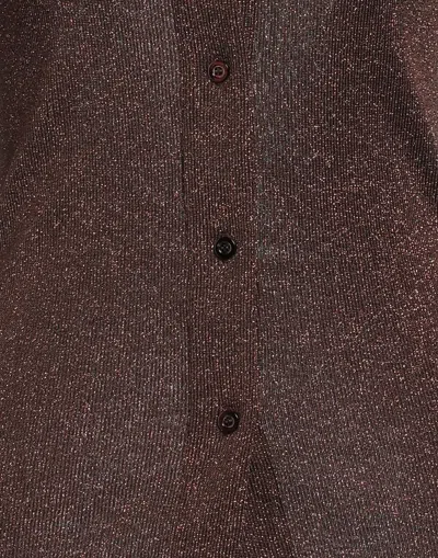 Sportmax Solid Colour Shirts  Blouses In Brown
