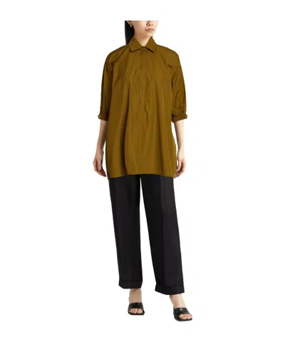 Max Mara Sleevesclassic Tops In Multi