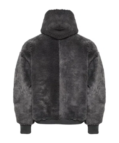 Alexander Wang Shearling Jacket In Multi